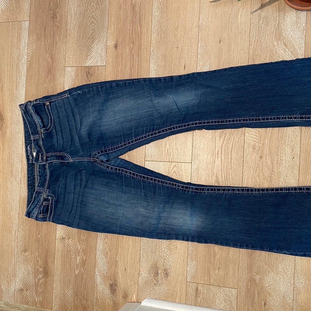 Maurices Medium Wash Mid Rise Jean 11/12 R